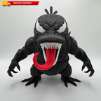 Boneco  Pato Donald Venom Estátua – Enfeite Setup Gamer, CCenário Estante Quarto Gamer, Presente Geek 🚀📦