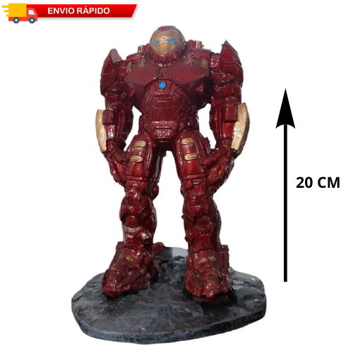 Boneco Colecionável - Homem de Ferro Hulk Buster Marvel Vingadores Resina - Estátua Action Figure