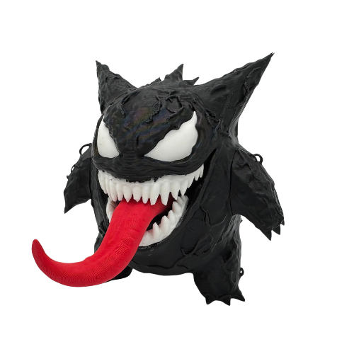 Boneco Gengar Venom Pokemon Action Figure Estatua Colecionavel