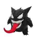 Boneco Gengar Venom Pokemon Action Figure Estatua Colecionavel