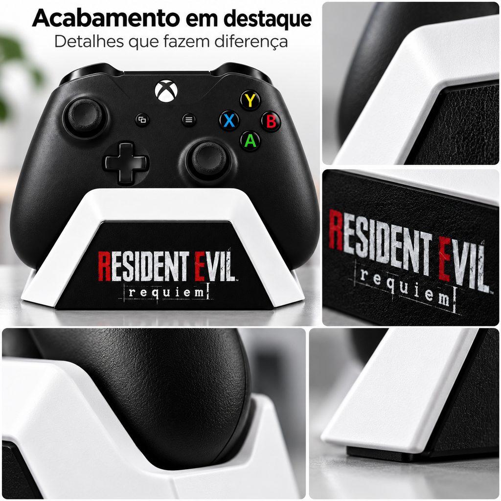 Suporte Para Controle Xbox One Series Gamer Mesa Setup