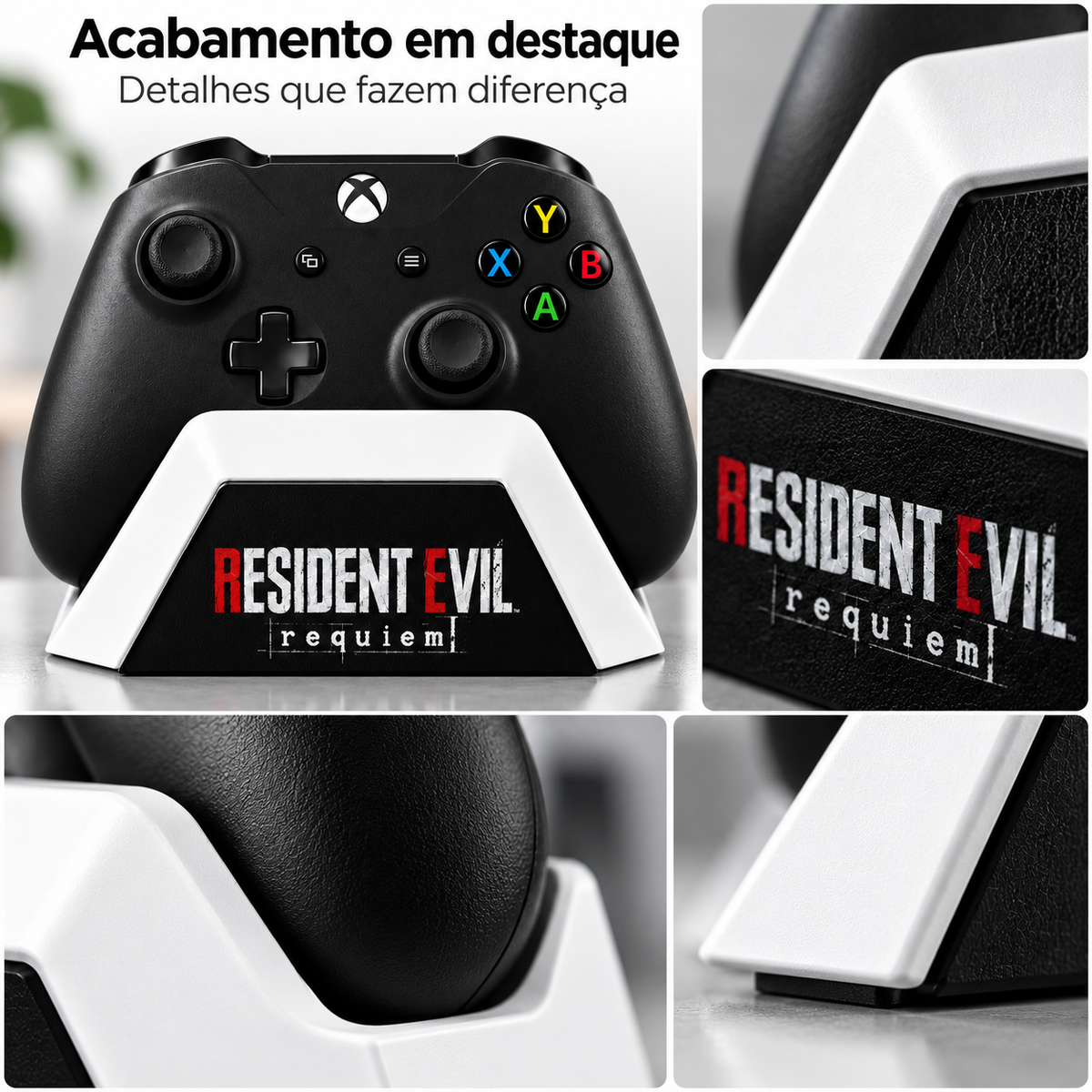 Suporte Para Controle Xbox One Series Gamer Mesa Setup