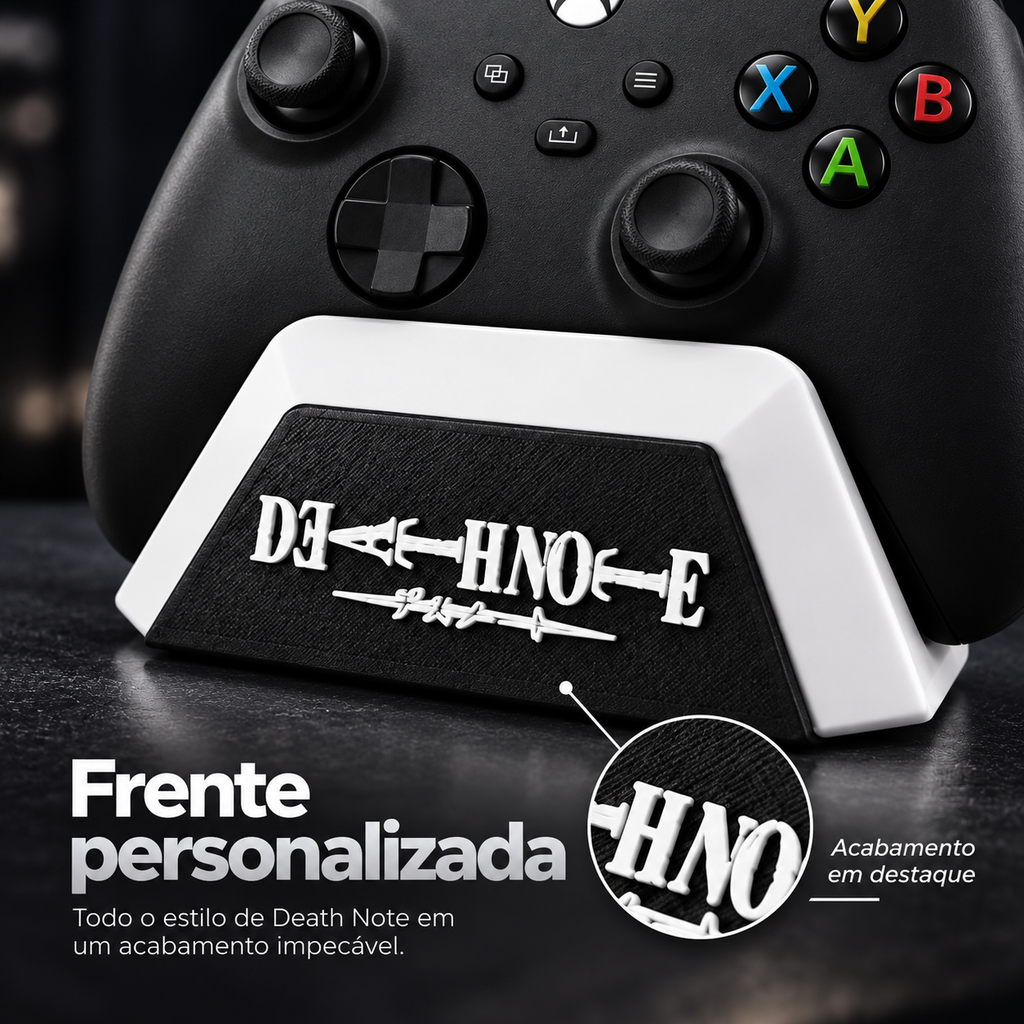 Suporte para Controle Xbox One Series S X Tema Death Note