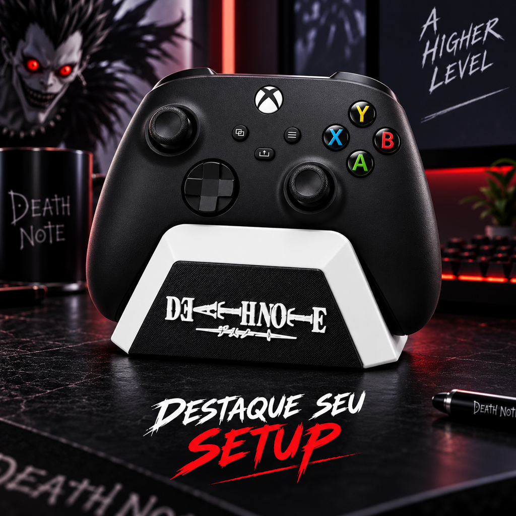 Suporte para Controle Xbox One Series S X Tema Death Note