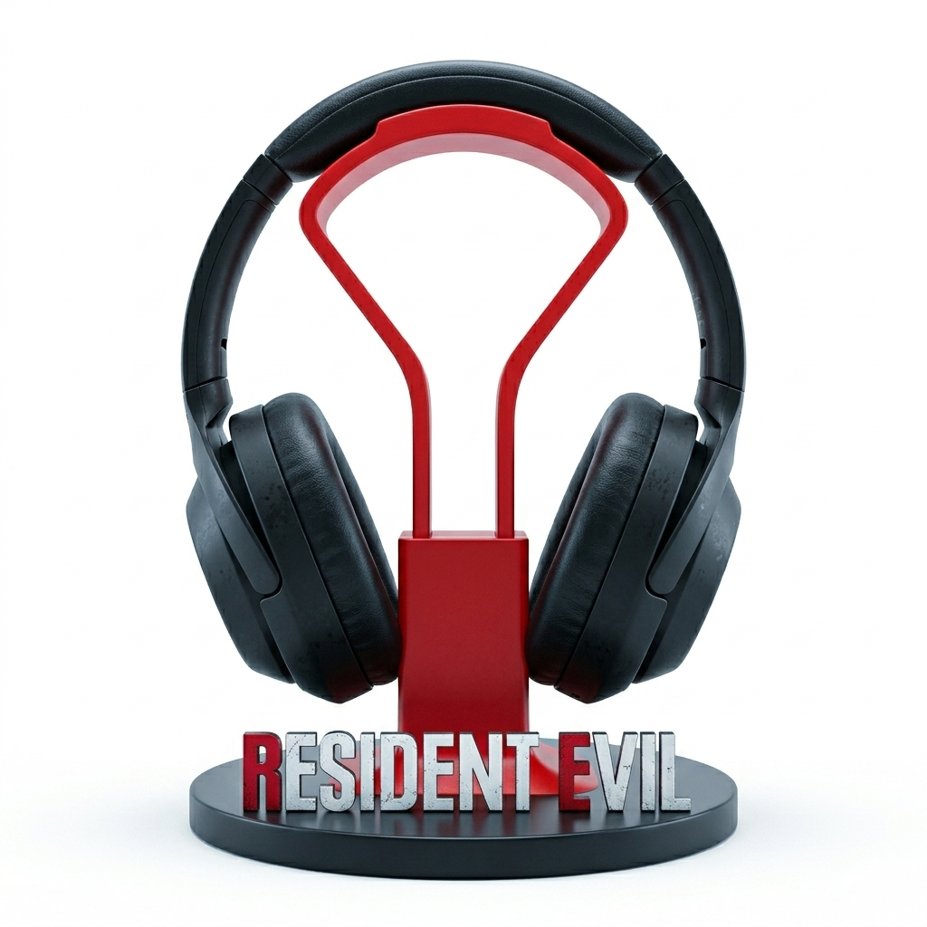 Suporte de Fone Headset Resident Evil 9 Requiem Premium 🎧☣️✨