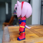 Amy Rose Capitã Marvel - Boneco Action Figure - Edição Especial Mashup Sonic x Avengers 🦸‍♀️✨