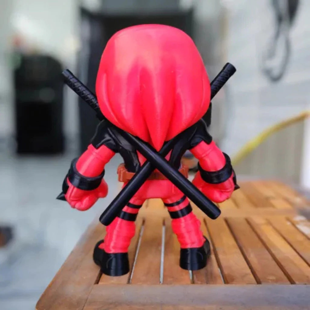 Knuckles Deadpool - Action Figure - Edição Especial Mashup Luxo 🥊🔴⚔️