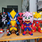 Knuckles Deadpool - Action Figure - Edição Especial Mashup Luxo 🥊🔴⚔️