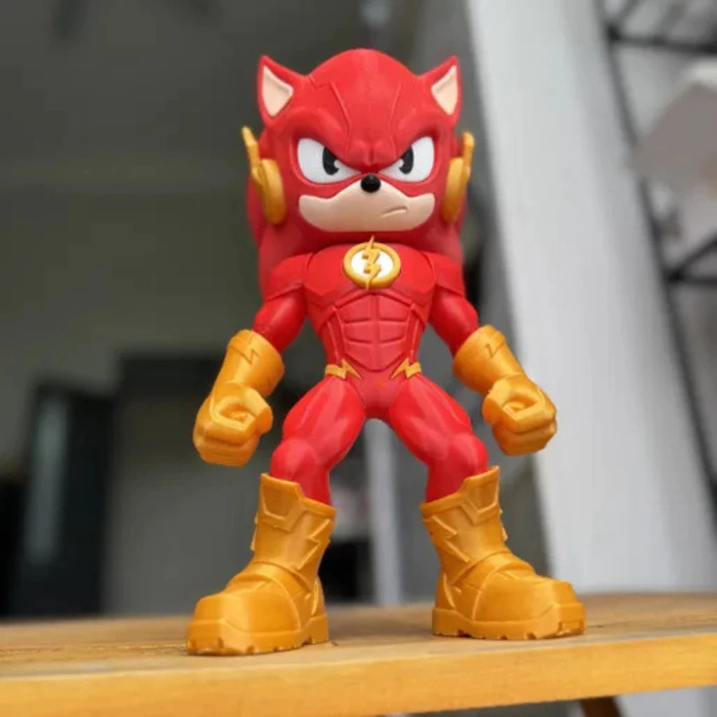 Sonic Flash - Action Figure - Crossover Geek Premium 3D ⚡🔵💨