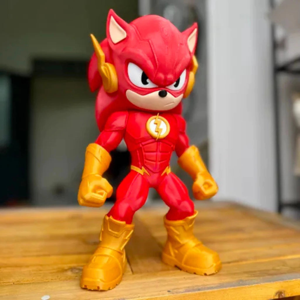 Sonic Flash - Action Figure - Crossover Geek Premium 3D ⚡🔵💨