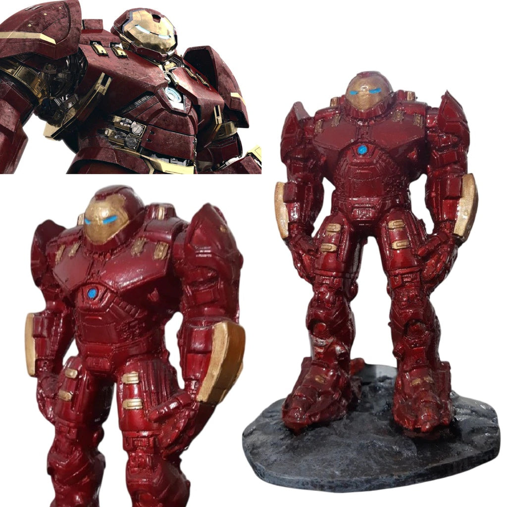 Boneco Colecionável - Homem de Ferro Hulk Buster Marvel Vingadores Resina - Estátua Action Figure