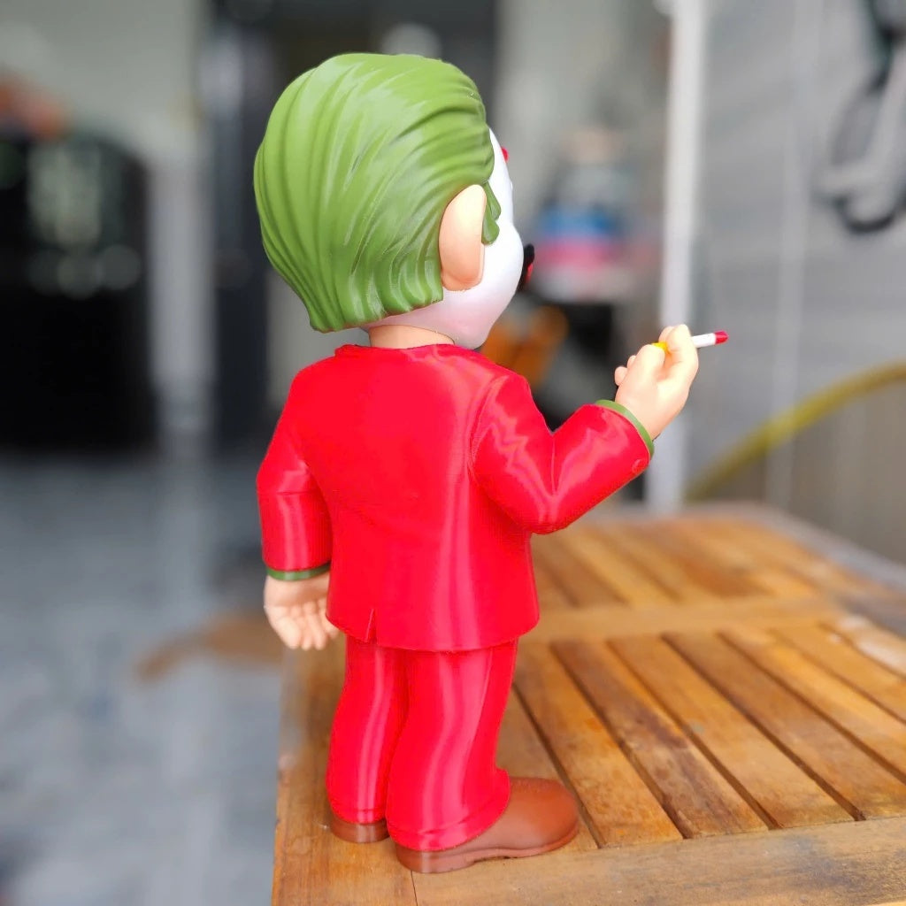 Jokerio Crossover Mario e Coringa - Action Figure - Premium 3D 🃏🍄💎