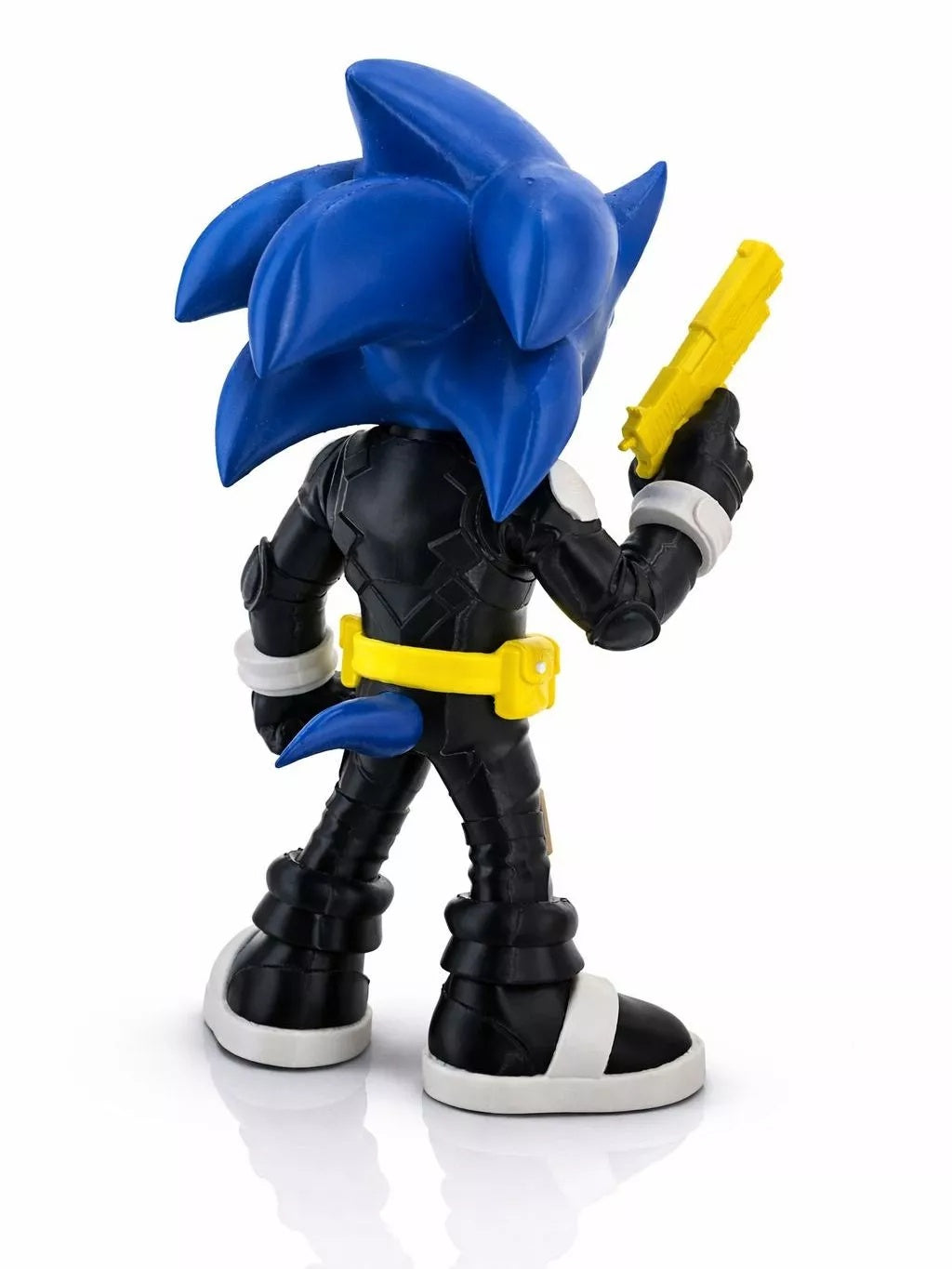 Sonic Justiceiro - Action Figure  - Grande 30cm Estátua Anti-Herói Luxo 🌑🌀✨