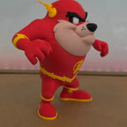Boneco Taz Flash - Edição Especial Crossover Looney Tunes x DC Comics 🌪️⚡️