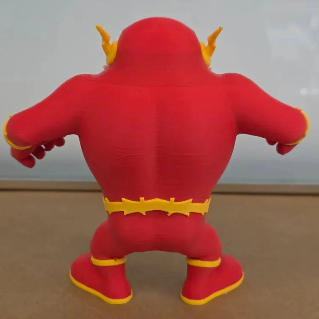 Boneco Taz Flash - Edição Especial Crossover Looney Tunes x DC Comics 🌪️⚡️