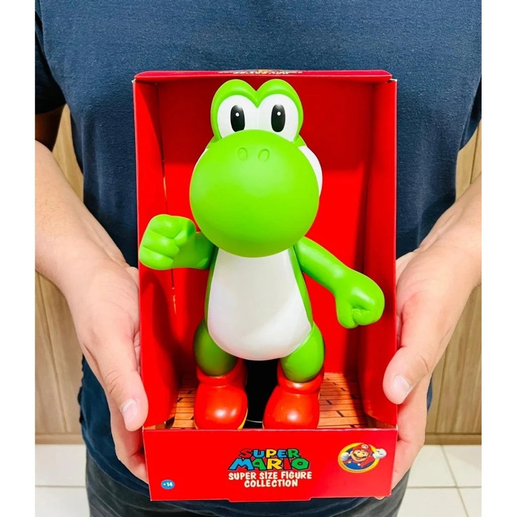 Boneco Yoshi Super Mario Detalhado Edição Premium 3D 🦖💎🎮