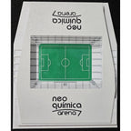 Estádio Neo Química Arena Corinthians Maquete Super Detalhado Presente Futebol