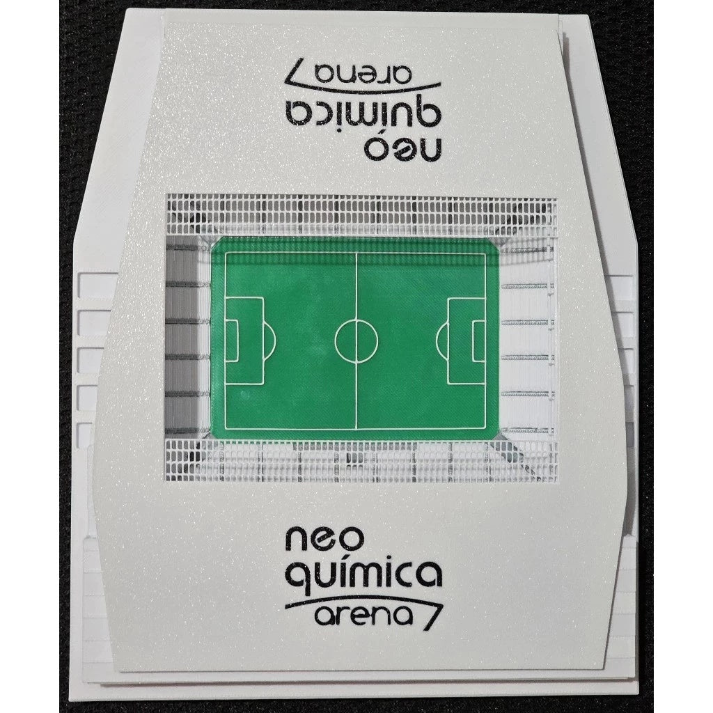 Estádio Neo Química Arena Corinthians Maquete Super Detalhado Presente Futebol