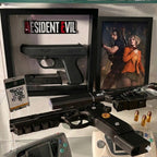 Kit Placa Decorativa Gamer Símbolo Geek Logo Jogo Resident Evil Para Setup Gamer