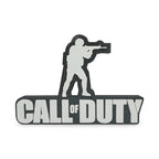 Placa Decorativa Call of Duty – Letreiro Mesa Gamer, Enfeite Modern Warfare, COD 🚀📦