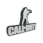 Placa Decorativa Call of Duty – Letreiro Mesa Gamer, Enfeite Modern Warfare, COD 🚀📦
