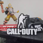 Placa Decorativa Call of Duty – Letreiro Mesa Gamer, Enfeite Modern Warfare, COD 🚀📦
