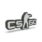 Placa Counter Strike CS GO – Letreiro Gamer Mesa, Enfeite Setup, Decoração 🏆🕹️