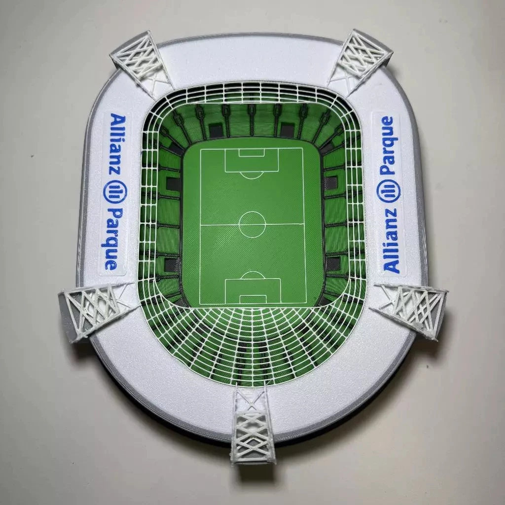 Estádio Allianz Parque Palmeiras Maquete Detalhada 🏟️💚🐷
