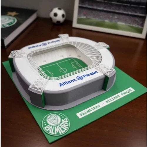 Estádio Allianz Parque Palmeiras Maquete Detalhada 🏟️💚🐷