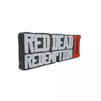 Placa Red Dead Redemption 2 – Letreiro Gamer Mesa, Enfeite Setup, Decoração 🎮🐎