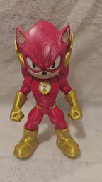 Sonic Flash - Action Figure - Crossover Geek Premium 3D ⚡🔵💨