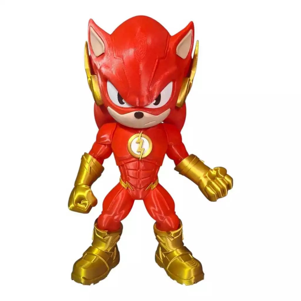 Sonic Flash - Action Figure - Crossover Geek Premium 3D ⚡🔵💨